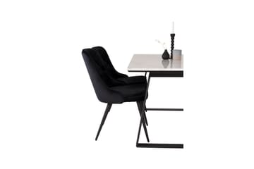 Admira Spisegruppe med 4 Valera Lyx Fløyelstol - Møbler - Bord - Spisegruppe