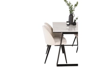 Admira Spisegruppe med 4 Valera Spisestoler Manchester - Møbler - Bord - Spisegruppe