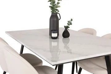 Admira Spisegruppe med 4 Valera Spisestoler Manchester - Møbler - Bord - Spisegruppe