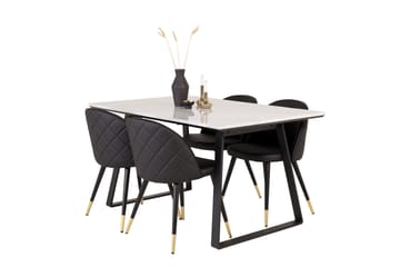 Admira Spisegruppe med 4 Valera Spisestoler - Møbler - Bord - Spisegruppe