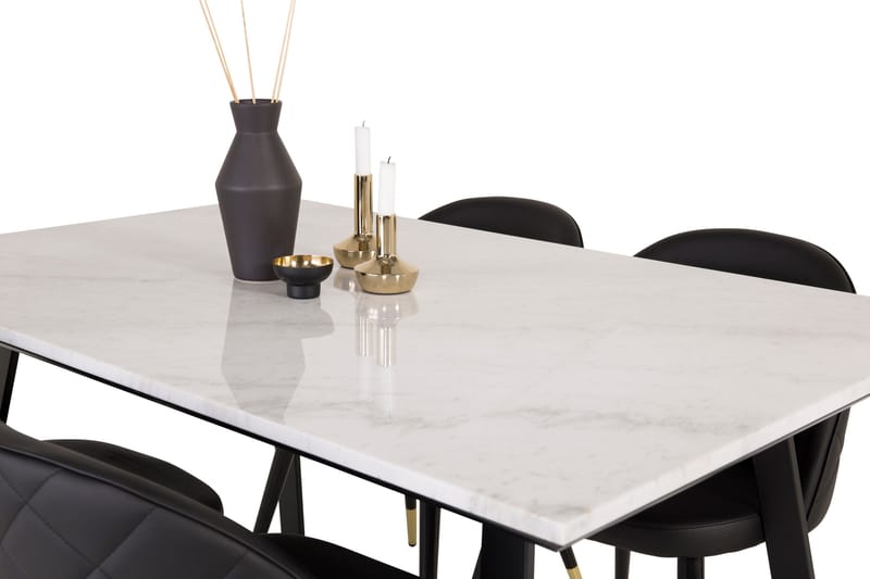 Admira Spisegruppe med 4 Valera Spisestoler - Møbler - Bord - Spisegruppe