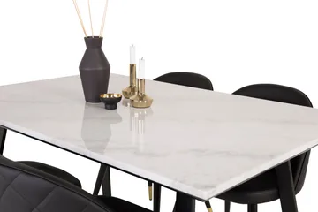 Admira Spisegruppe med 4 Valera Spisestoler - Møbler - Bord - Spisegruppe