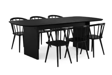 220 cm - Svart
