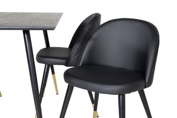 Balisa Spisebord 120 cm Med 4 Valera Spisestoler - Møbler - Bord - Spisegruppe