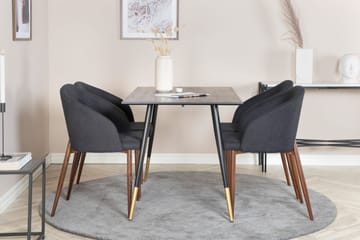 Balisa Spisegruppe 120 cm + 4 stk Kullersbro Spisestoler - Møbler - Bord - Spisegruppe