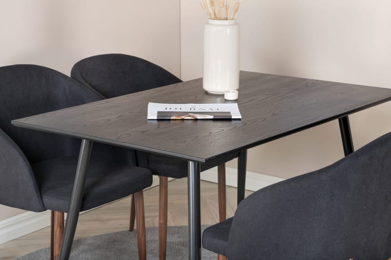 Balisa Spisegruppe 120 cm + 4 stk Kullersbro Spisestoler - Møbler - Bord - Spisegruppe