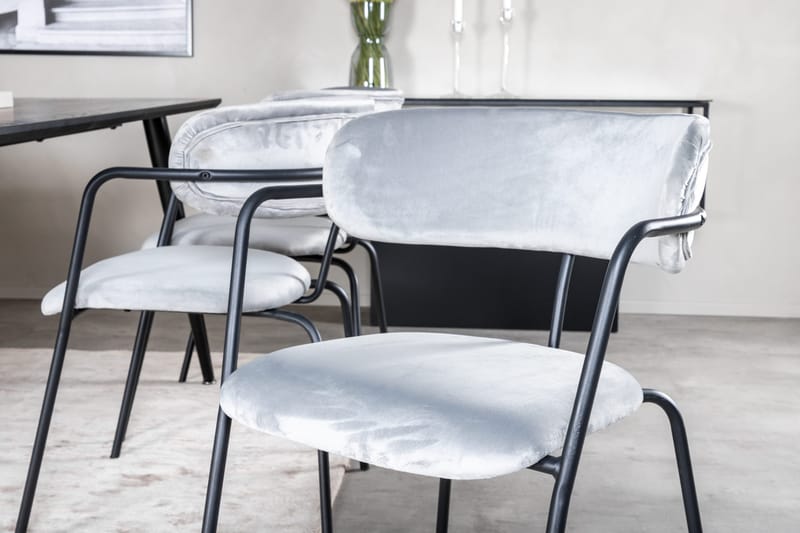 Balisa Spisegruppe 180 cm + 6 stk Arcarazo Spisestoler - Møbler - Bord - Spisegruppe