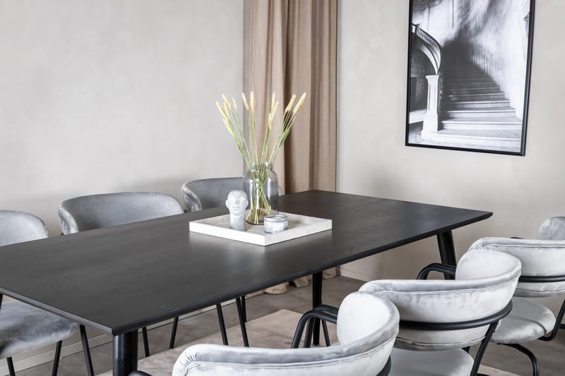 Balisa Spisegruppe 180 cm + 6 stk Arcarazo Spisestoler - Møbler - Bord - Spisegruppe