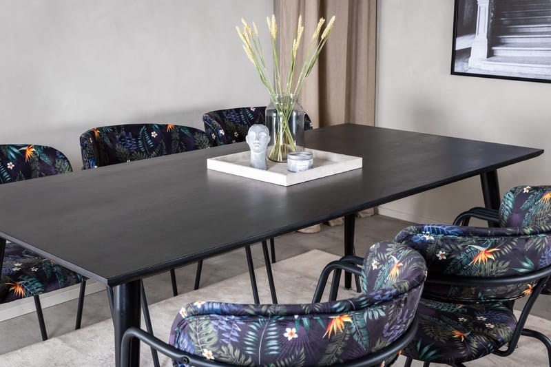 Balisa Spisegruppe 180 cm + 6 stk Arcarazo Spisestoler - Møbler - Bord - Spisegruppe