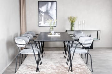 Balisa Spisegruppe 180 cm + 6 stk Arcarazo Spisestoler - Møbler - Bord - Spisegruppe