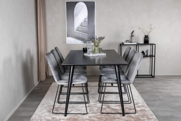 Balisa Spisegruppe 180 cm + 6 stk Jadraque Spisestoler - Møbler - Bord - Spisegruppe