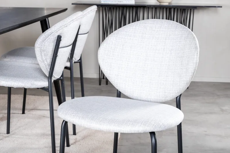 Balisa Spisegruppe 180 cm + 6 stk Moncoll Spisestoler - Møbler - Bord - Spisegruppe