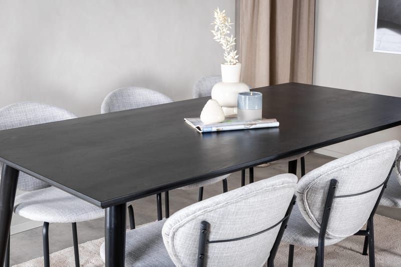 Balisa Spisegruppe 180 cm + 6 stk Moncoll Spisestoler - Møbler - Bord - Spisegruppe