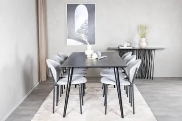 Balisa Spisegruppe 180 cm + 6 stk Moncoll Spisestoler - Møbler - Bord - Spisegruppe