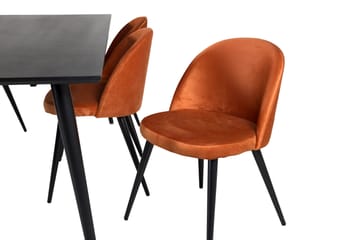 Balisa Spisegruppe 180 cm + 6 stk Valeri Spisestoler - Møbler - Bord - Spisegruppe