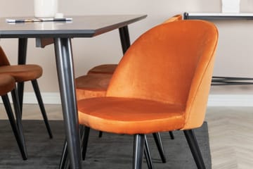 Balisa Spisegruppe 180 cm + 6 stk Valeri Spisestoler - Møbler - Bord - Spisegruppe