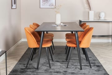 Balisa Spisegruppe 180 cm + 6 stk Valeri Spisestoler - Møbler - Bord - Spisegruppe