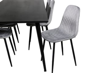 Balisa Spisegruppe 180 cm + 6 stk Ypas Spisestoler - Møbler - Bord - Spisegruppe