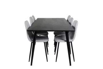 Balisa Spisegruppe 180 cm + 6 stk Ypas Spisestoler - Møbler - Bord - Spisegruppe