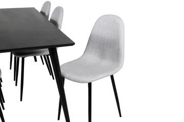 Balisa Spisegruppe 180 cm + 6 stk Ypas Spisestoler - Møbler - Bord - Spisegruppe