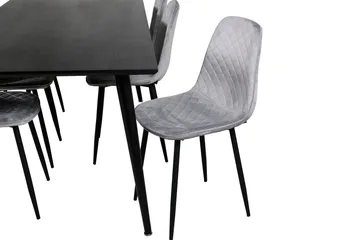 Balisa Spisegruppe 180 cm + 6 stk Ypas Spisestoler - Møbler - Bord - Spisegruppe