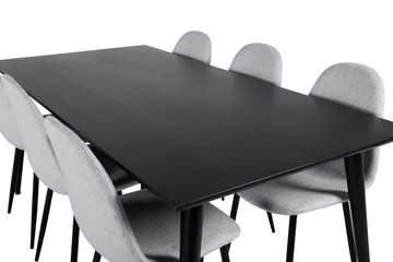 Balisa Spisegruppe 180 cm + 6 stk Ypas Spisestoler - Møbler - Bord - Spisegruppe