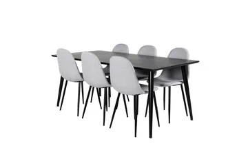 Balisa Spisegruppe 180 cm + 6 stk Ypas Spisestoler - Møbler - Bord - Spisegruppe
