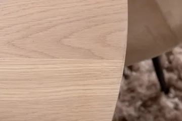 Biana Spisegruppe 100 cm Rund inkl. 4 Pontus Stoler - Beige/Svart - Møbler - Bord - Spisegruppe