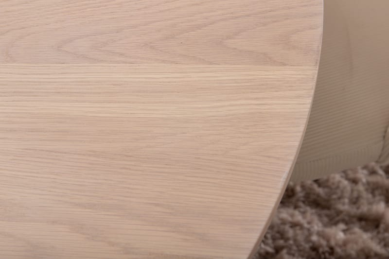 Biana Spisegruppe 110 cm Rund inkl. 4 Valera Cordfløyelstole - Beige/Svart - Møbler - Bord - Spisegruppe