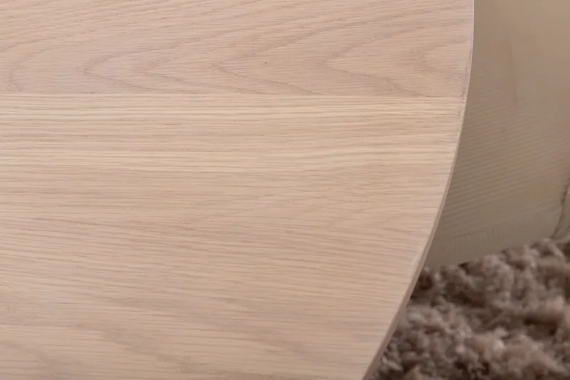 Biana Spisegruppe 110 cm Rund inkl. 4 Valera Cordfløyelstole - Beige/Svart - Møbler - Bord - Spisegruppe