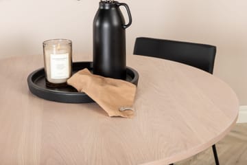 Bianca Rundt Spisebord med 4stk Kenth Spisestol - Møbler - Bord - Spisegruppe