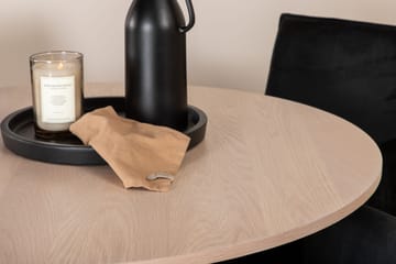 Bianca Rundt Spisebord med 4stk Pippi Spisestol - Møbler - Bord - Spisegruppe