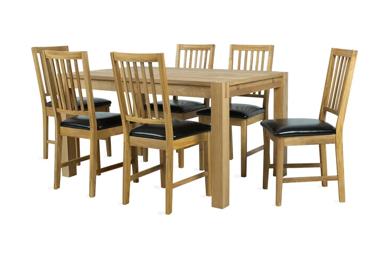 Chicago New Spisegruppe med 6 stoler