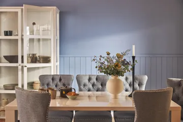 Cibus Spisegruppe 180 cm inkl. 6 Bergviken Stoler - Hvit - Møbler - Bord - Spisegruppe