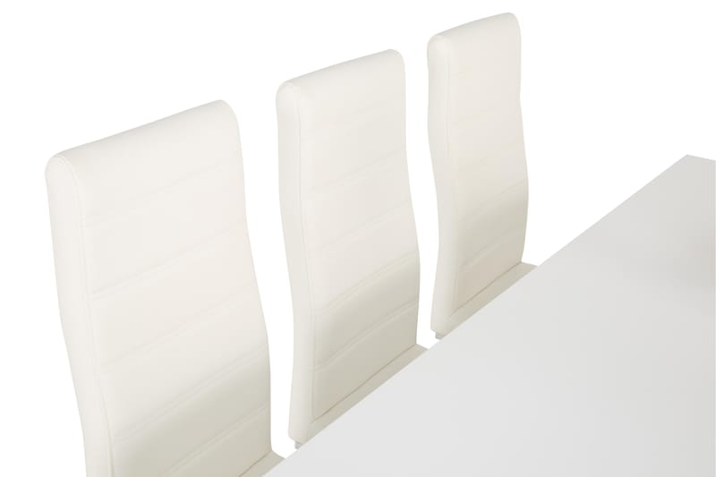 Cibus Spisegruppe med 6 Cibus Stoler - Hvit - Møbler - Bord - Spisegruppe