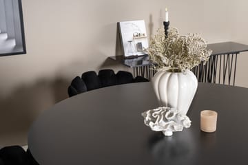 Copenhagen Spisegruppe med 4 Limhamn Spisestoler Svart - Furniture Fashion - Møbler - Bord - Spisegruppe