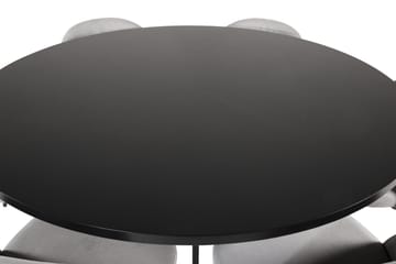 Copenhagen Spisegruppe med 6 Valerie Spisestoler Cordfløyel - Furniture Fashion - Møbler - Bord - Spisegruppe