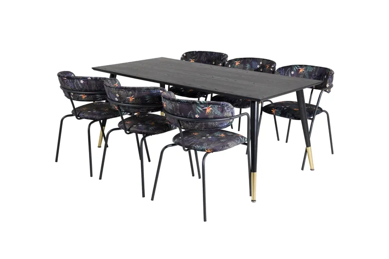 Daicy Spisebord 180 cm Med 6 Arcarazo Spisestoler