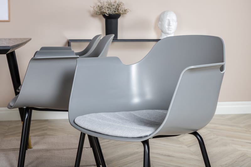 Daicy Spisebord 180 cm Med 6 Libboll Spisestoler - Møbler - Bord - Spisegruppe