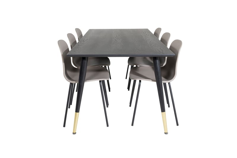 Daicy Spisebord 180 cm med 6 stk Kullersbro Spisestol - Møbler - Bord - Spisegruppe