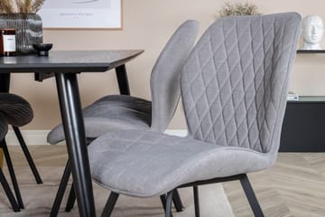 Daicy Spisebord 180 cm Med 6 Sumoas Spisestoler - Møbler - Bord - Spisegruppe