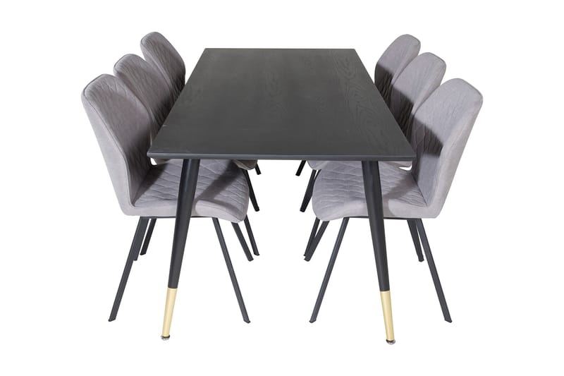 Daicy Spisebord 180 cm Med 6 Sumoas Spisestoler - Møbler - Bord - Spisegruppe