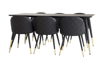 Daicy Spisebord med 6 Valerie Spisestoler - Møbler - Bord - Spisegruppe