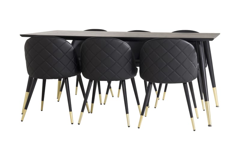 Daicy Spisebord med 6 Valerie Spisestoler - Møbler - Bord - Spisegruppe