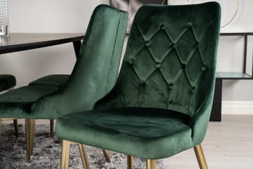 Daicy Spisegruppe 180 cm + 6 stk Valerie Spisestoler - Møbler - Bord - Spisegruppe