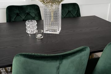 Daicy Spisegruppe 180 cm + 6 stk Valerie Spisestoler - Møbler - Bord - Spisegruppe