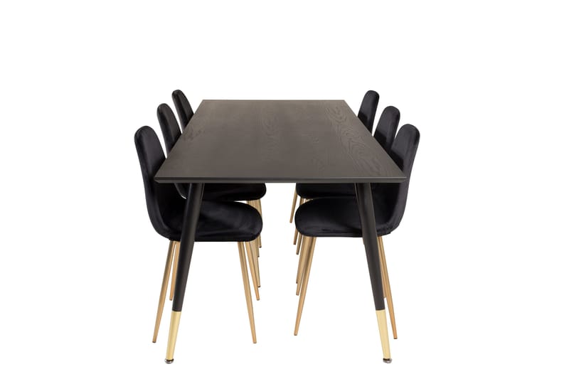 Daicy Spisegruppe 180 cm + 6 stk Pontus Spisestoler - Møbler - Bord - Spisegruppe