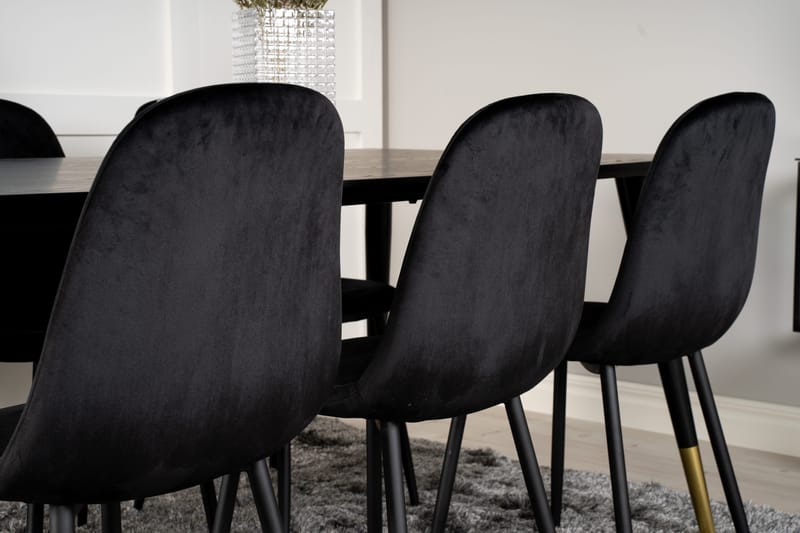 Daicy Spisegruppe 180 cm + 6 stk Pontus Spisestoler - Møbler - Bord - Spisegruppe