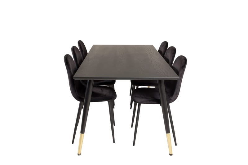 Daicy Spisegruppe 180 cm + 6 stk Pontus Spisestoler - Møbler - Bord - Spisegruppe