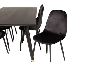 Daicy Spisegruppe 180 cm + 6 stk Pontus Spisestoler - Møbler - Bord - Spisegruppe